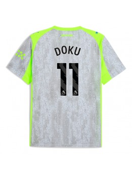 Manchester City Jeremy Doku #11 Replika Tredje Kläder 2025-26 Kortärmad